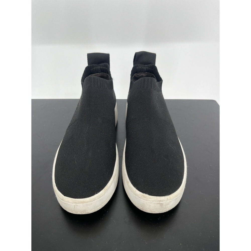 Rag‎ & Bone Orion Knit Ankle Hi Top SLIP ON Platform Sneaker Black Elastic